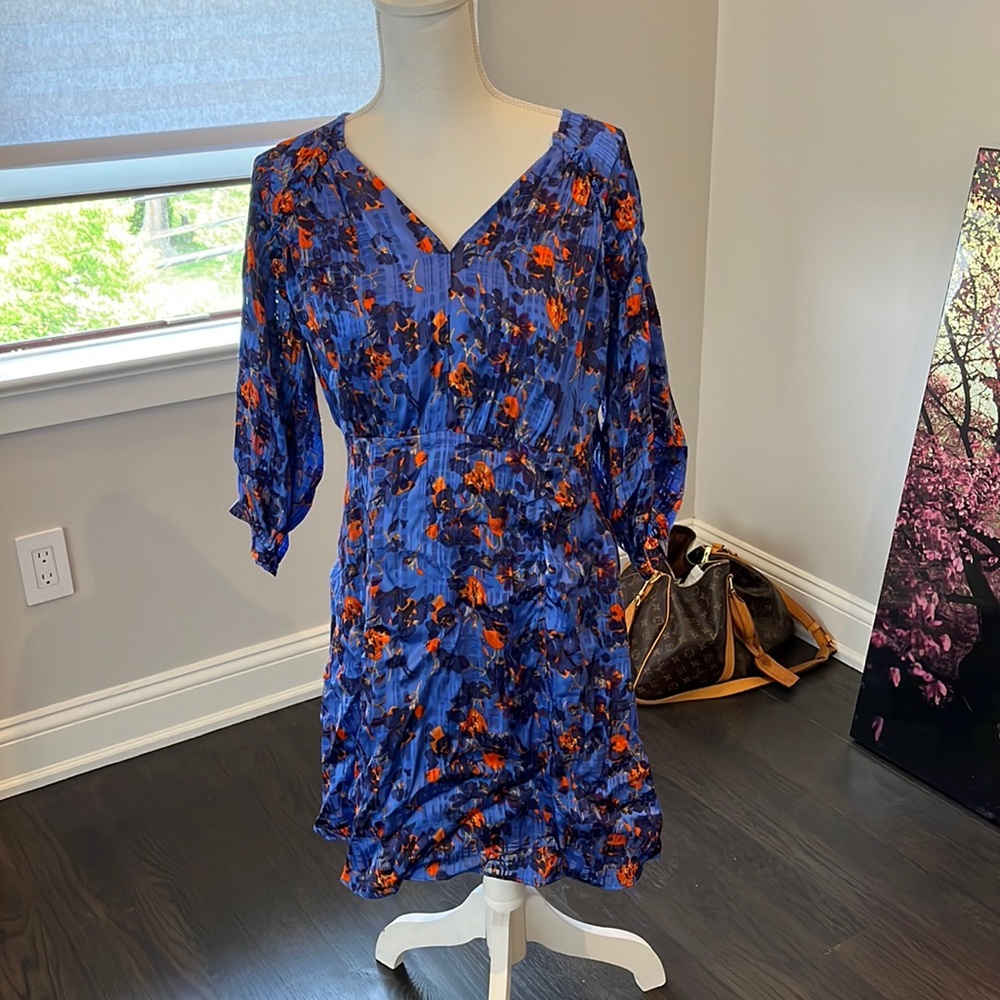 Tanya Taylor silk floral dress